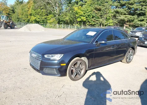 2017 Audi A4 2.0T Premium z USA, uszkodzony, nr VIN WAUENAF48HN032441